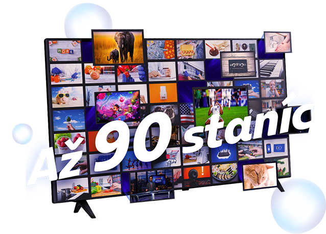 Až 90 staníc