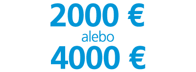 2000 alebo 4000 €