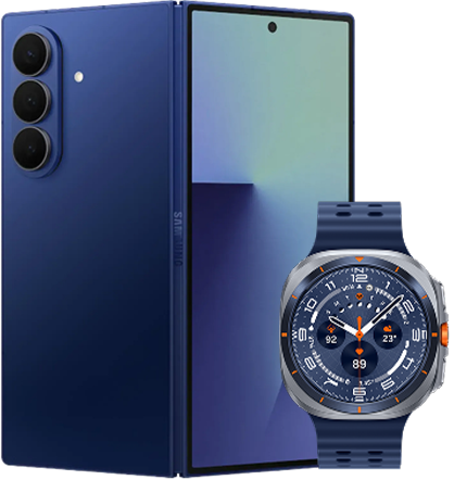 Dvojica Samsung telefónu a hodiniek