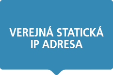 Verejná statická IP adresa