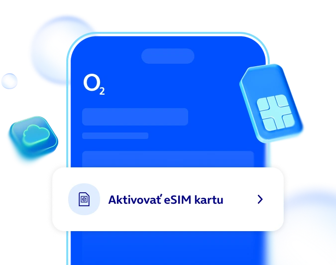 Aktivácia eSIM karty v O2 aplikácii
