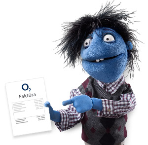 O2 Puppet vám vysvetlí podrobnosti faktúry